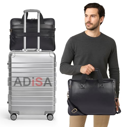 Image of ADISA Laptop Messenger Office Bag Briefcase for Work for Men