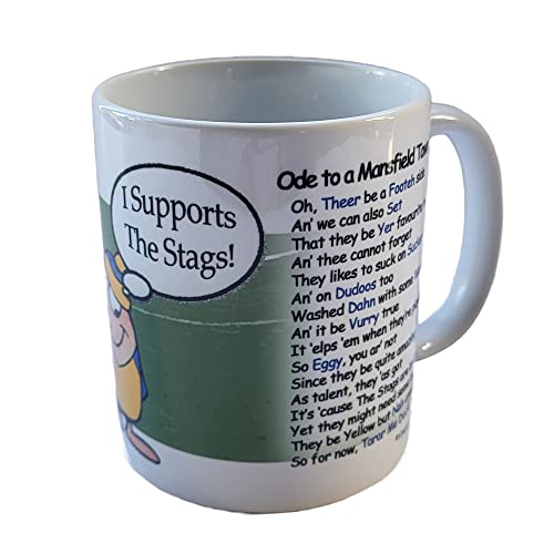 Impishodes Mansfield Town FC Football Supporter Ceramic 11oz Mug