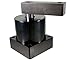 Fabco-Air FML63X90R Steel Pneumatic Swing Clamp Cylinder, Single Side, 90? Swivel Angle, 63mm Bore, 14mm Swing Stroke, 15mm Straight Stroke, Clockwise Rotation
