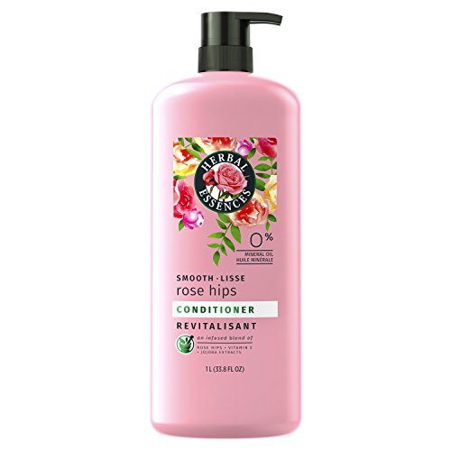 Herbal Essences Smooth Collection Conditioner with Rose Hips & Jojoba Extracts, 33.8 Fl. Oz (Pack of 1)