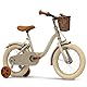Huffy Vintage 14 Kinderfahrrad, für 4-6 Jahre, mattgrau, S, Grau
