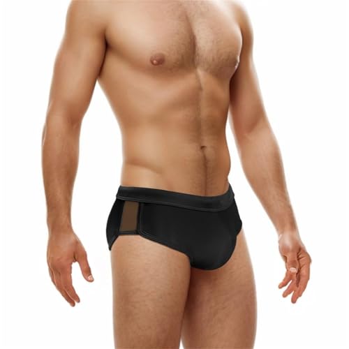 Bañador para hombre cómodo de baja altura elástico contra rozaduras