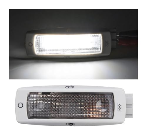 Lámpara de techo para coche Golf 1998 2005 consola luz de lectura interior gris recambio 4