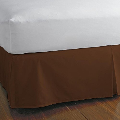 Split Corner Bed Skirt Full 21 Inch Drop 100 Egyptian Cotton 600