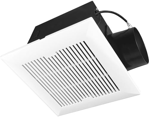 Amazon.com: Dcfairfan Bathroom Exhaust and Ventilation Fan 88CFM, Ultra ...