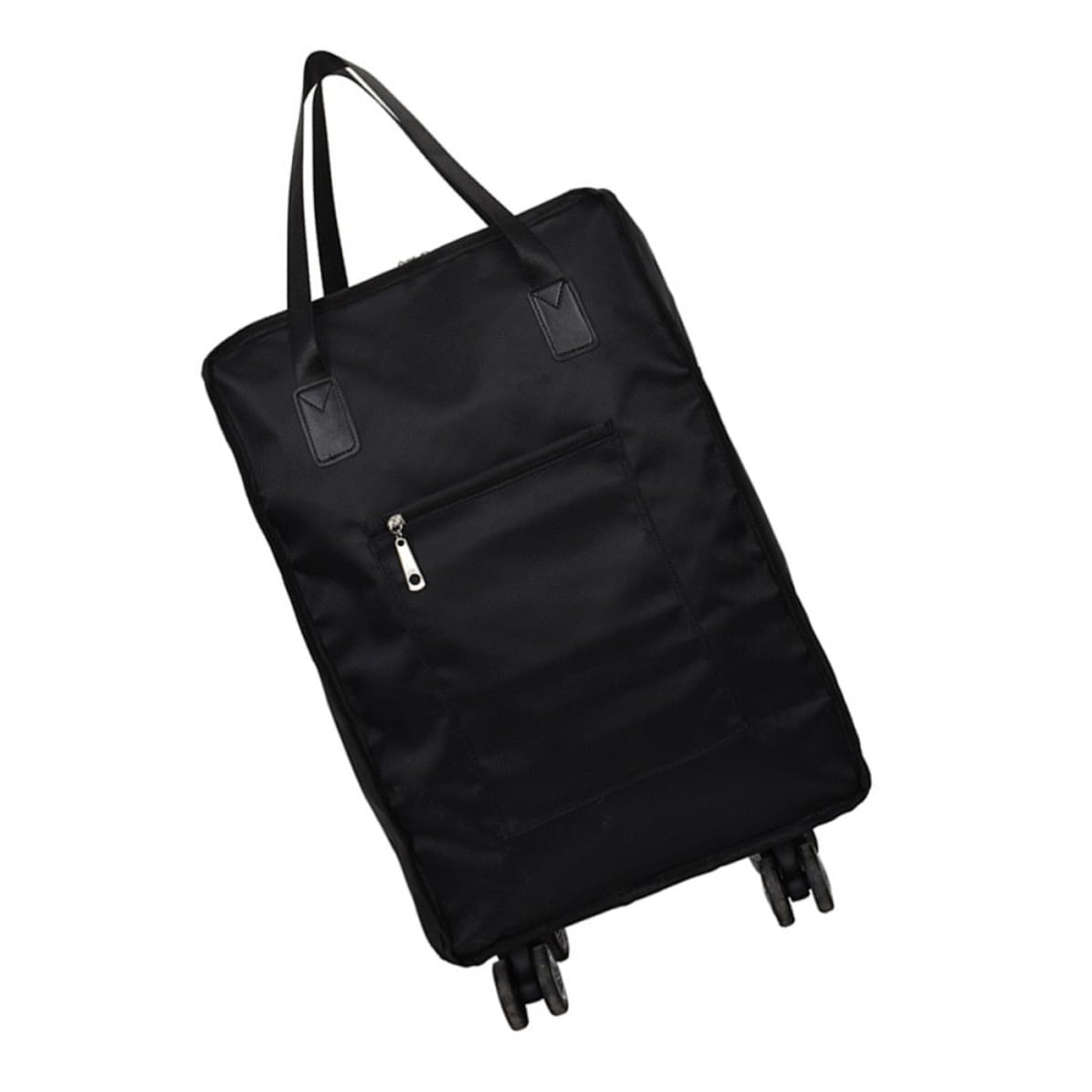 Garneck Bolsa de Viaje Ruedas Aplicables de Gran Capacidad de Tela Oxford Plegable Resistente para Almacenamiento y Transporte Cómodo en Viajes y Exteriores