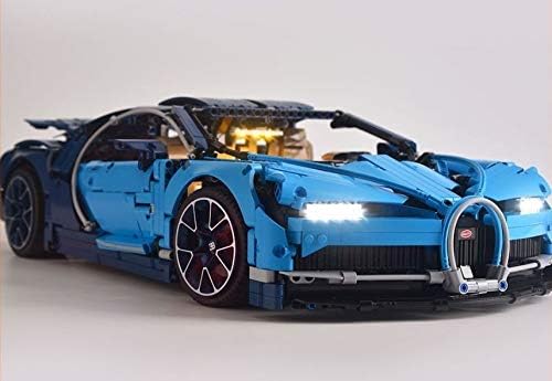 LED Light Kit for TECHNIC Bugatti Chiron Model Lego 42083 USB Power (Model Set not Included)