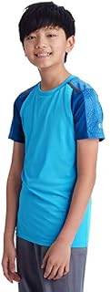 C9 Champion Boys' Premium Short Sleeve T Shirt, Active Blue, L