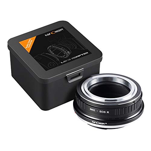 K&F Concept KF06.382 Lens Mount Adapter Compatible For M42 Screw Mount Slr Lens To Canon Eos R Camera Body thumb #5