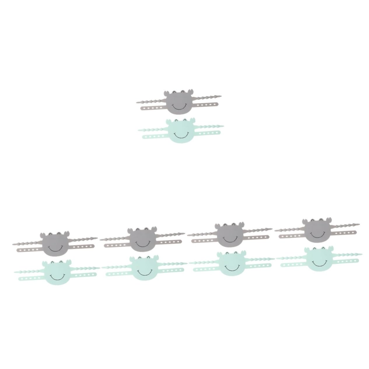 Claquement de porte gel de silice Yardwe loquet silencieux et bloqueur de slam de porte