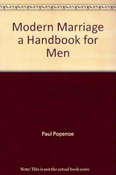 Hardcover Modern Marriage a Handbook for Men Book
