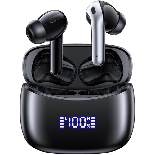 OKEEFE Wireless Ear Buds Bluetooth Earbuds Translation Earbuds Real Time 70H Playtime Wireless Headphones AI Bluetooth Headphones for Travel Meeting Sports - image 1