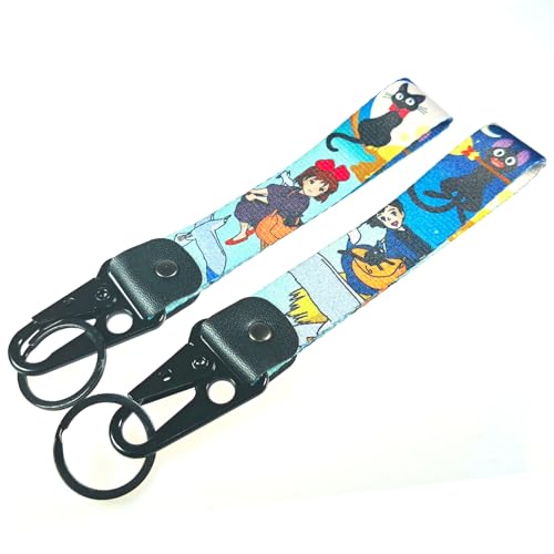 Image of 1Pack Anime Keychian,Japanese Culture Motorcycle & Auto Key Tags Jet Tag for Car Scooter Keys (AK-5-24-F)