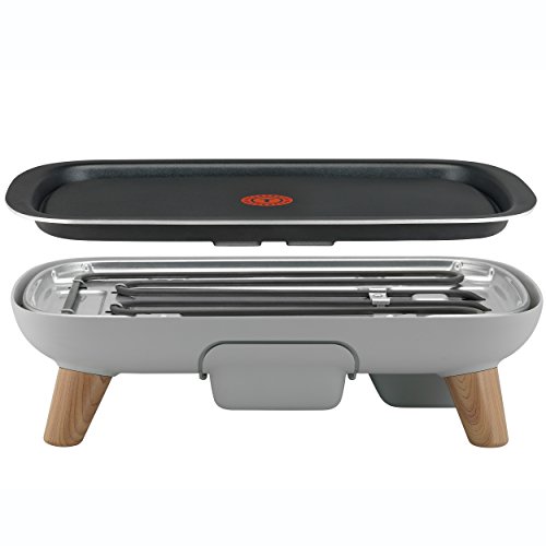 Tefal CB658B, grill da tavolo Saveur con