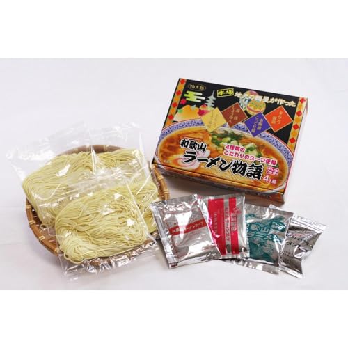 ぴり辛 じゃばら 柚子入り ぽん酢 と 4つの味が楽しめる 和歌山 ラーメン 物語 Cセット