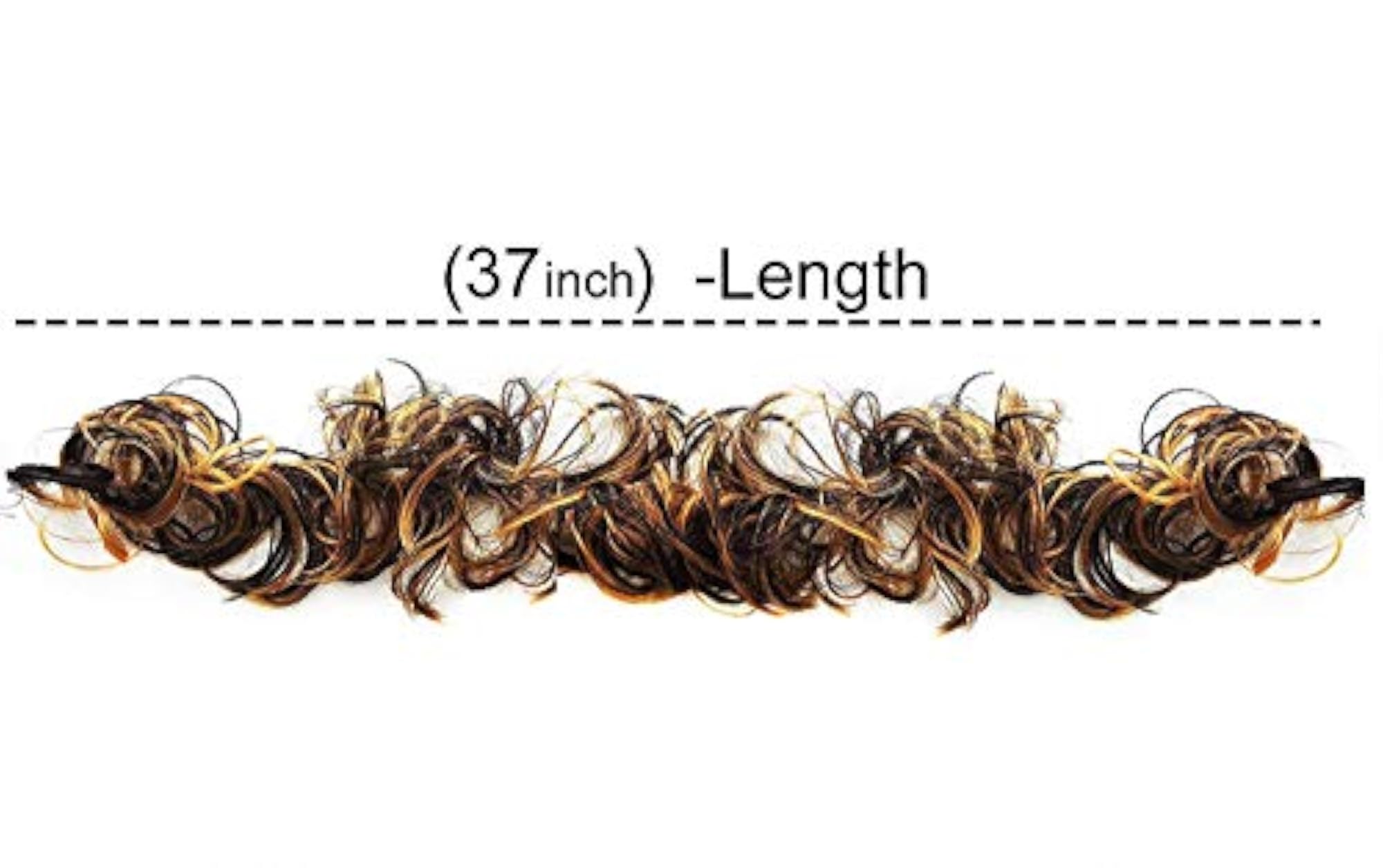 Frill Hair Extensions for Ponytail and Bun Juda Maker