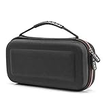Case for Nintendo Switch, Lipeno Anti-impact Carry Case for Nintendo Switch Accessories & Console, 19+2 Card Slots, Hard EVA Portable Travel Case for Switch with Build-in Pocket and Handle