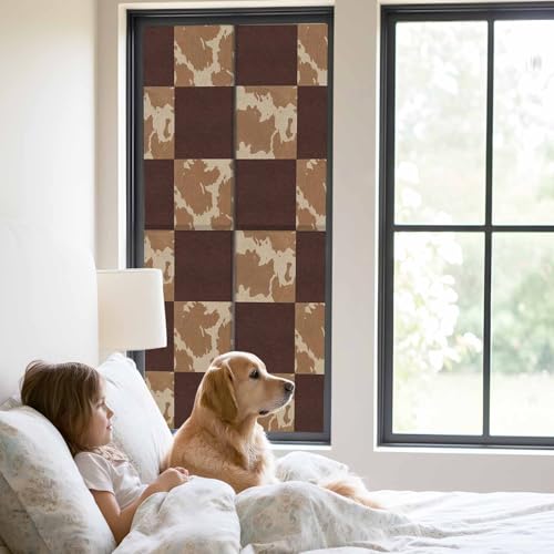 Vinilo Decorativo para Ventanas 23.6 x 59 Pulgadas Marrón miniatura 2