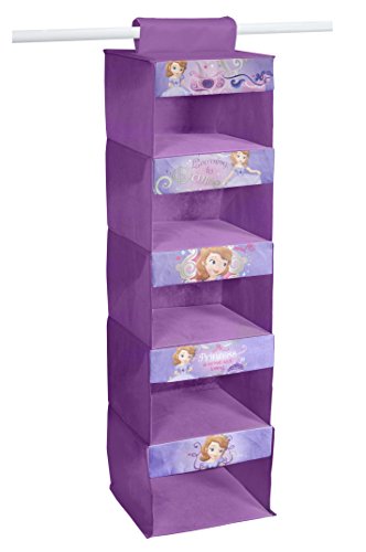 Disney Sofia The First 5-Tier Hanging Organizer