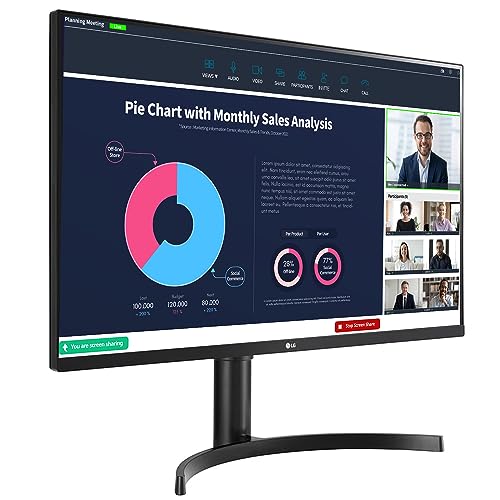 Image of LG 32QN650 (31.5 inch, 80.01cm) QHD (2560x1440) IPS Monitor with AMD FreeSync, Dynamic Action Sync, HDR 10, Color Calibrated, Black Stabilizer (Black)