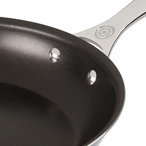 Le Creuset Tri-Ply Stainless Steel 2 Pc. Nonstick Fry Pan Set (8" Fry Pan & 10" Fry Pan) #TOP4