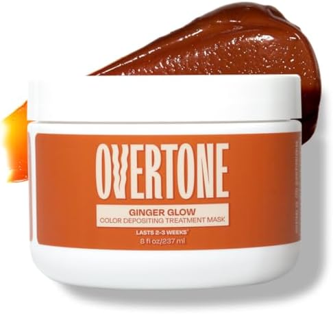 oVertone® Color Depositing Treatment Hair Mask, Ginger Glow, 8 oz