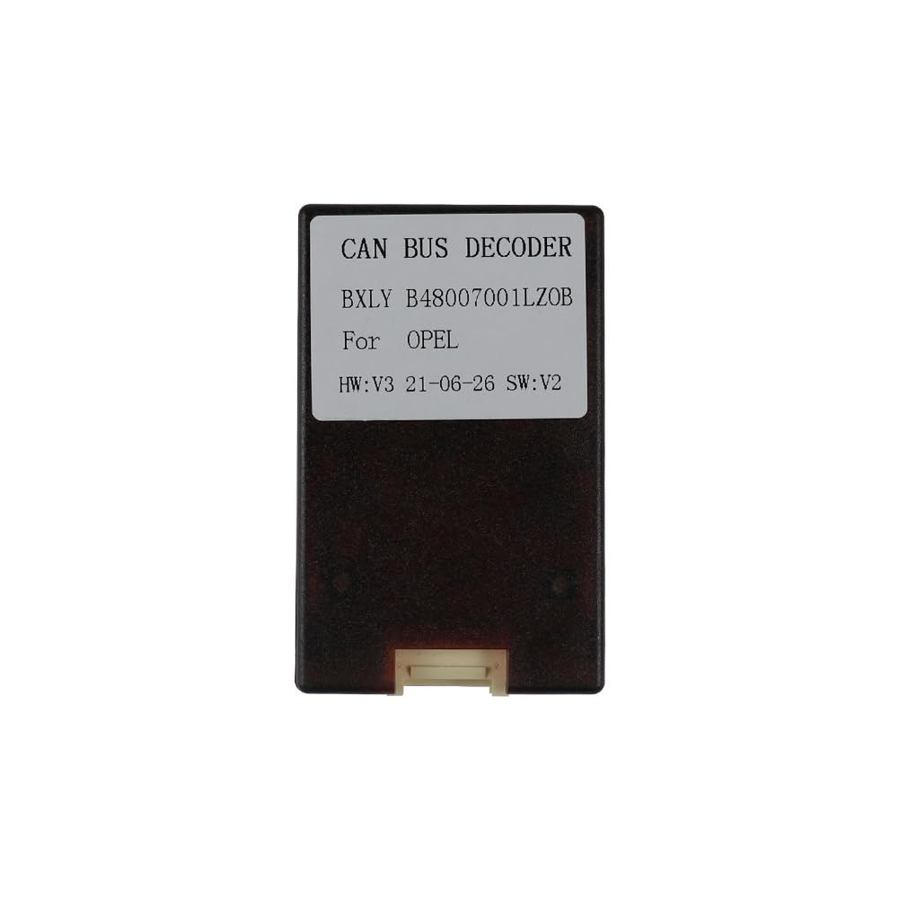 MSD Decodificatore Canbus Adattatore Can-Bus per Opel Zafira/Astra/Corsa/Meriva Autoradio Telecomando al volante