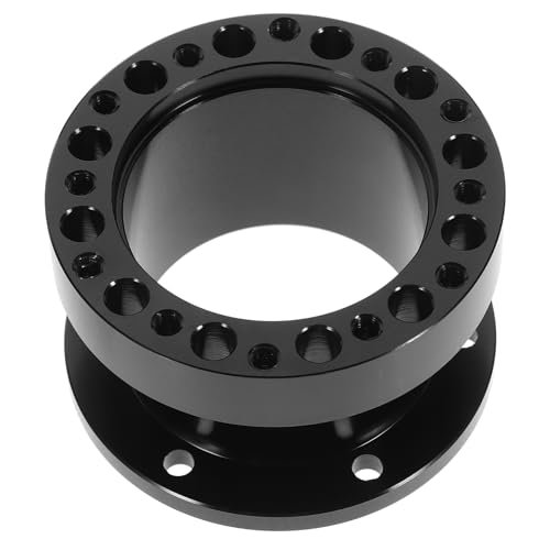 VINTORKY 車用アルミ合ステアリングハブアダプター 延長スペーサー 耐久性方向??片 快適グリップ 強化パッド設計 多車種対応