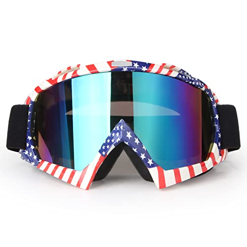 Motocross Motorcycle Goggles For Men Women Dirt Bike Goggles Over