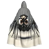 Transformez en n'importe quel personnage avec notre cape à capuche WHJSHOP motif araignée noire, parfaite pour créer des entrées spectaculaires lors de fêtes costumées et d'événements à thème où vous voulez vous démarquer de la foule.