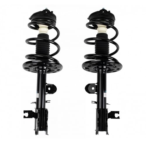 Image of TRQ Front LH & RH Strut & Spring Assy Set Loaded Pre-Assembled | TRQ Front LH & RH Strut & Spring Assy Set Loaded Pre-Assembled
