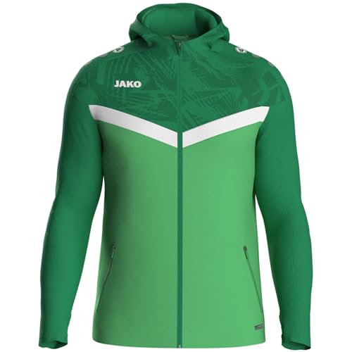 Chaqueta con capucha con aislamiento térmico y diseño deportivo Iconic