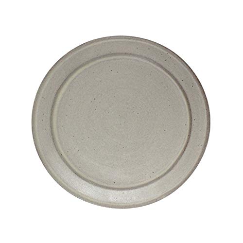 前畑 20cm プレート お皿 食器 アースCOLOR_NAME LGY 電子レンジ・食洗機対応 箱付き 美濃焼 日本製 CON