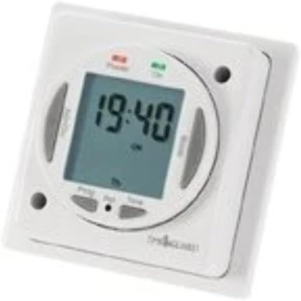 Timeguard NTT03 24-Hour/7-Day Compact Electronic Immersion Heater Timeswitch,White