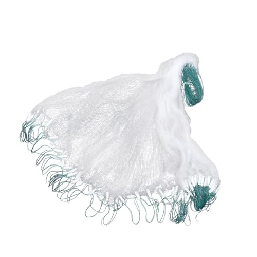 BRIGHTFUFU Pesca Monofilamento Ligera con Flotadores de Malla Transparente y Resistente para Pesca al Aire