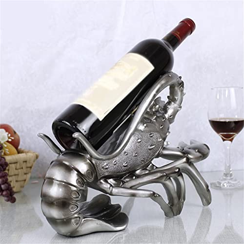 Soporte para botellas en forma de langosta miniatura 3