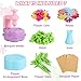 Flower Craft Kits for Girls - Arts and Crafts Toys for Kids Ages 4-6-8, Christmas Birthday Gifts for 4 5 6 7 8 9 Year Old Girls, Mess-Free Art Craft Activity Toys, DIY Flower Making Kit for Kids