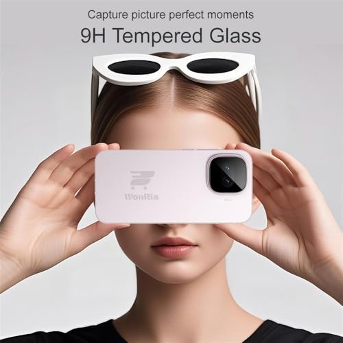Image of WonRia Pack 1- Back Camera Glass Protector for iQOO 15R 5G Camera Lens Protector Guard [3D Premium] - Black
