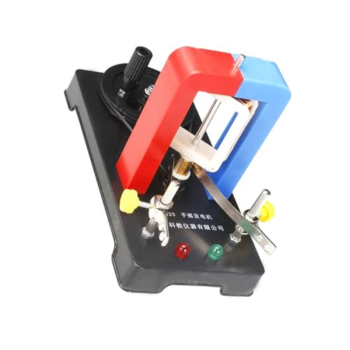 ハンド電気発電機モデル物理教育機器ハンドクランク電気発電機科学実験用