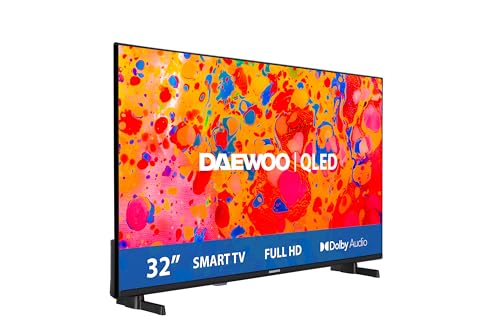 Daewoo TV 32DM65QV Smart TV 32 Pulgadas QLED Full HD...