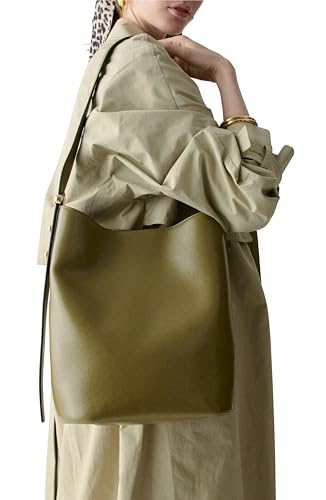 kate spade Halo Glazed Leather Bucket