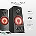 Trust GXT 608 - Set de Altavoces iluminados Gaming 2.0 para Ordenador,...