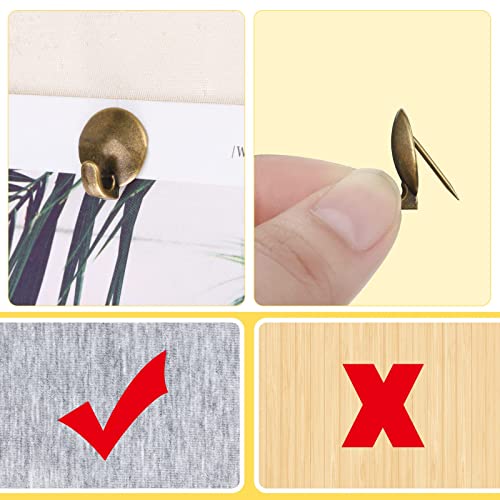 Zhengmy 30 Pack Metal Cubicle Hooks Fabric Panel Wall Hooks Cubicle Clips Push Pins Cubicle Picture Hangers For 20 Lbs Office Home Kitchen Accessories Supplies(Bronze) #TOP6