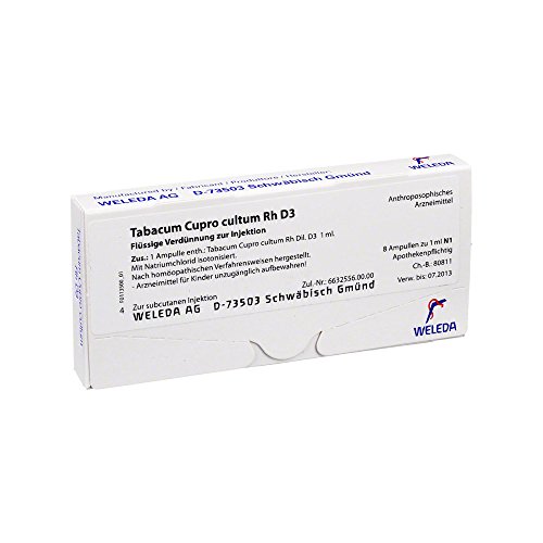 Preisvergleich Produktbild Tabacum Cupro Cultum RH D3, 8X1 ml