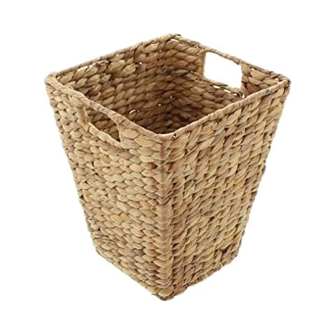 FRANK Waste Paper Bin with Woven Design Cover