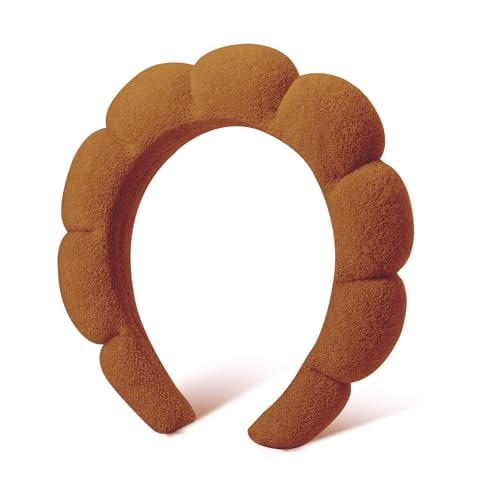 DRESHOW Spa Headband for Women Sponge Headband for Washing Face Clouds Soft Terry Cloth Makeup Skincare Headbands - Image 2