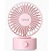 Quiet Mini USB Desk Fan, ONXE Small Desktop Personal Fan for Room Office (2 Speed) -Pink