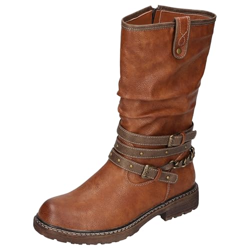 Bottine femme LERROS 1526-604 en cuir confort