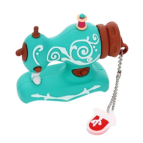 NUOBESTY 1 Pieza máquina de Coser u Disco Ordenador computador Sewing Machines Micro Unidad Flash de la máquina de Bordar Unidad USB Tarjeta de Memoria para Almacenamiento el plastico Green