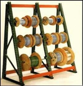 Amazon.com: Wireway Husky Reel Rack Div, Cable Reel Rack Three Level ...
